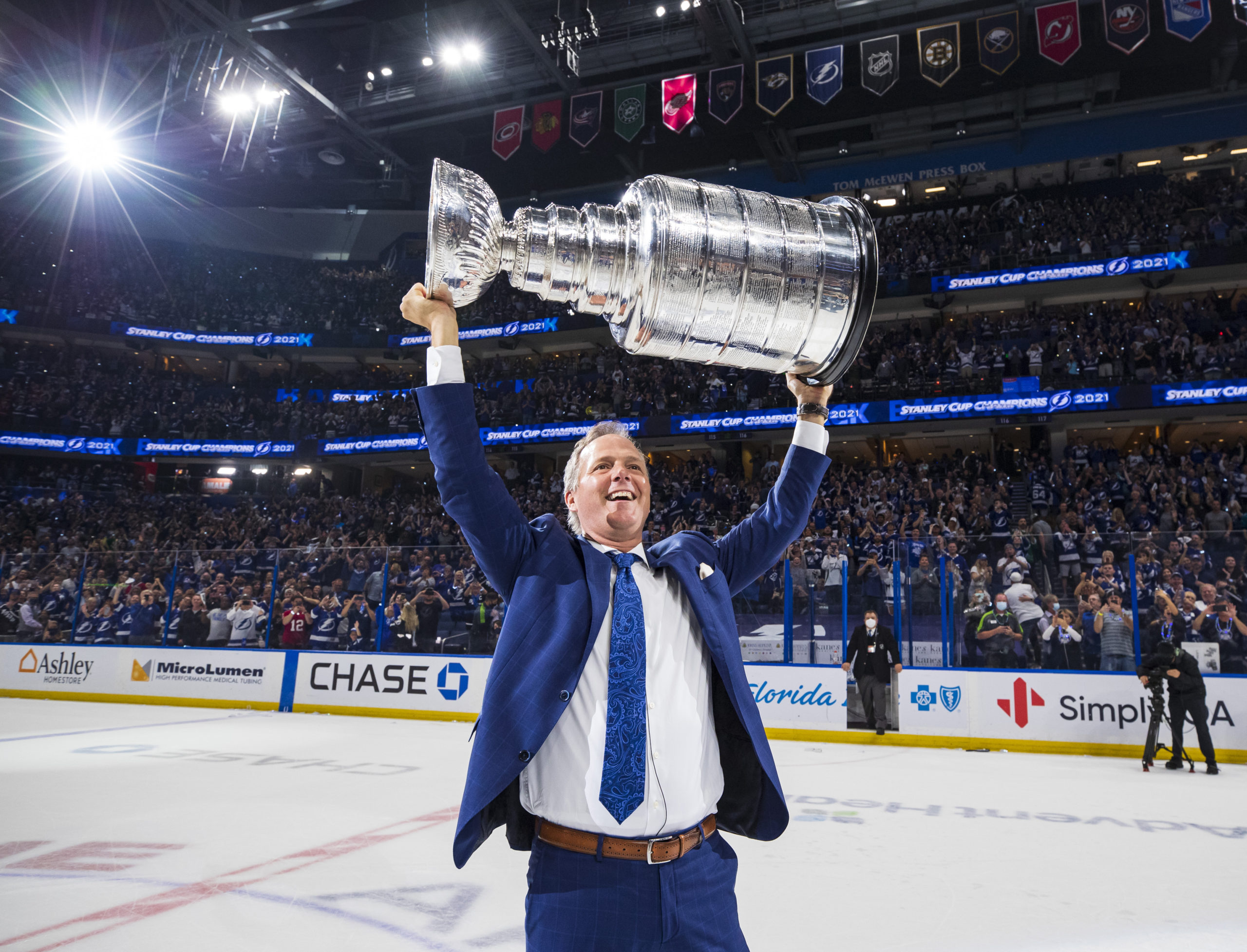 Jon Cooper coached the Tampa Bay Lighting to back to back Stanley Cups and used the infinite game to coach and develop his team.